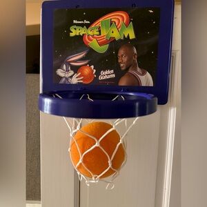 Vintage Space  Jam Door Basketball Hoop Net Michael Jordan Bugs Bunny *new